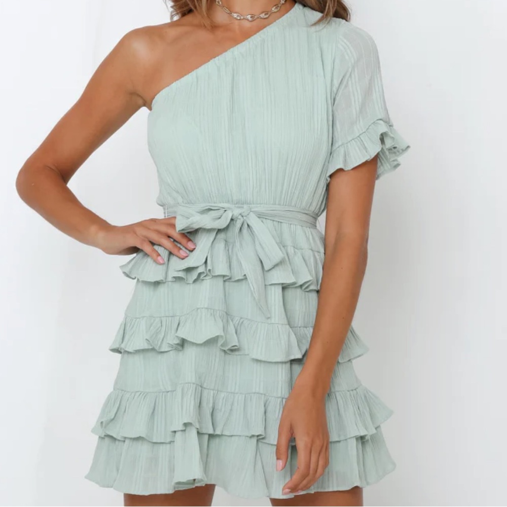 Hello Molly | Neon Moon Dress Sage